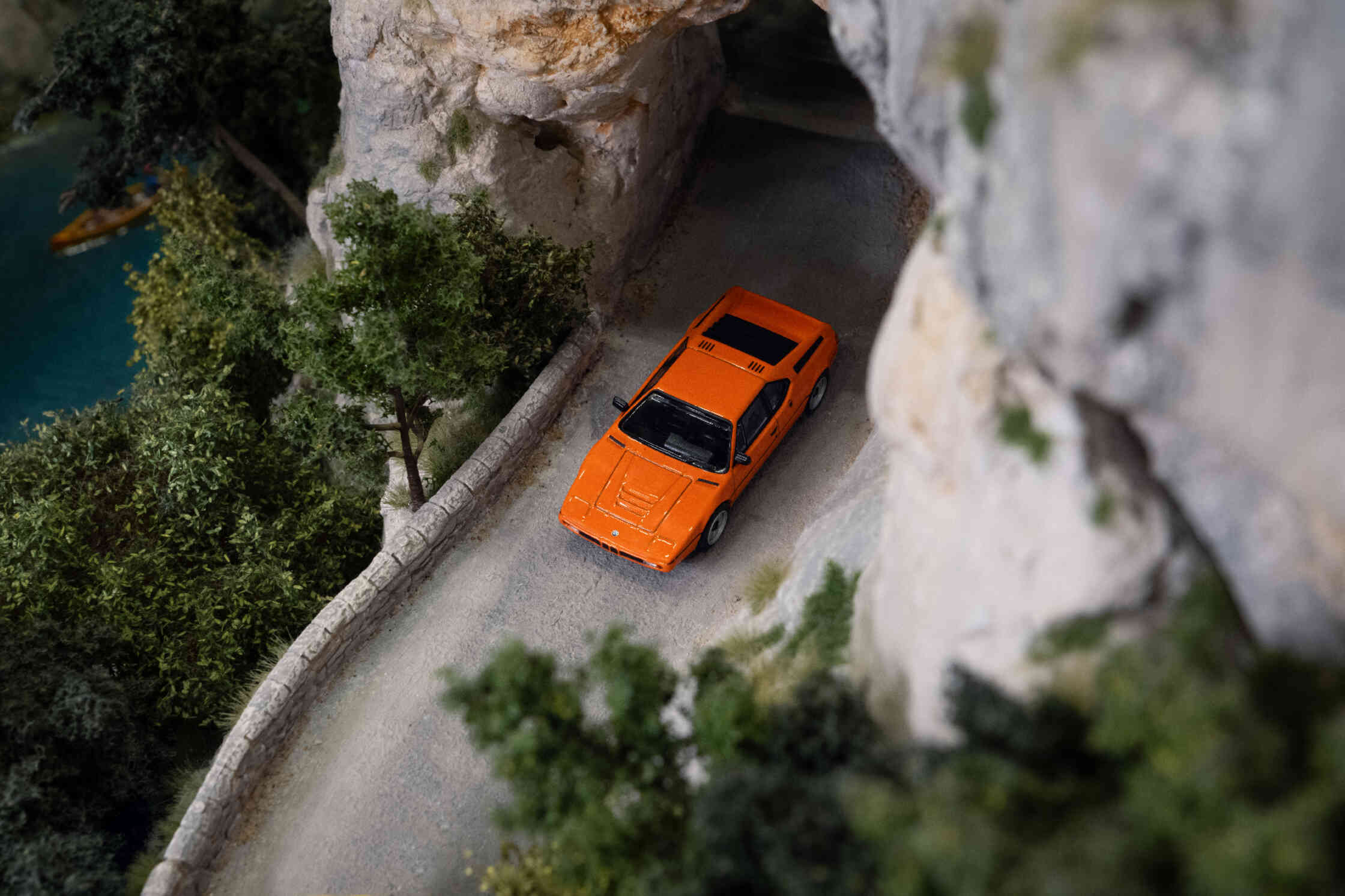 BMW M1 Miniature Modelbil (1:64)