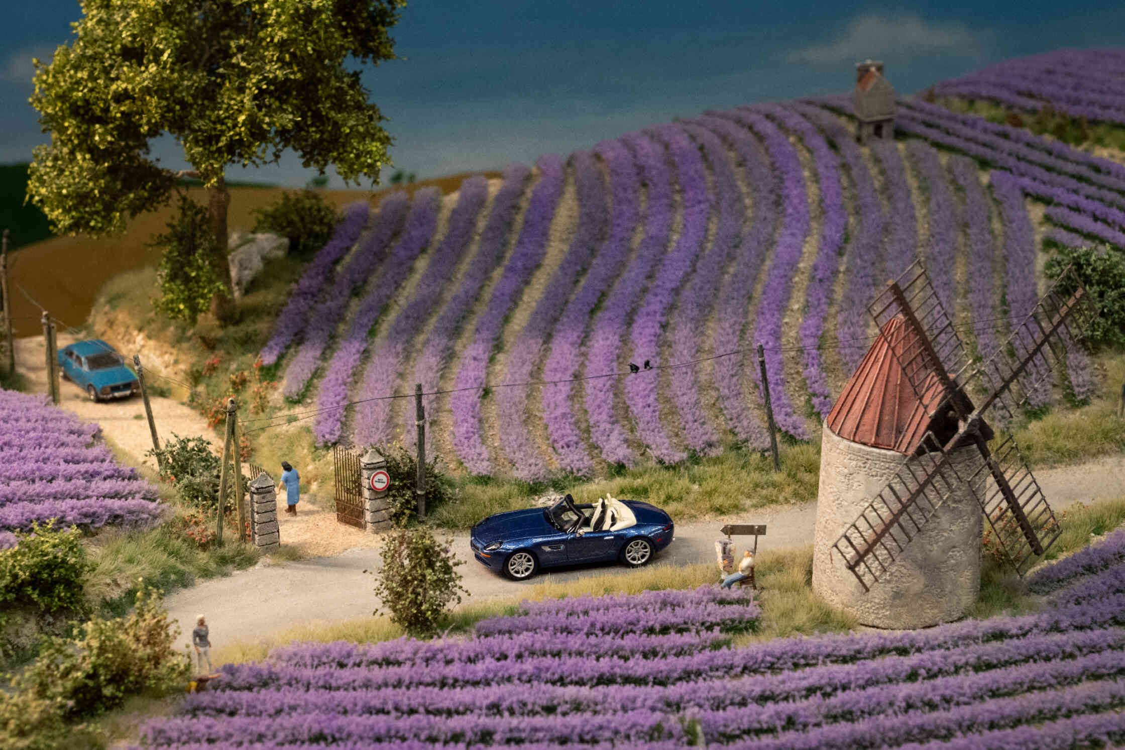 BMW Z8 Miniature Modelbil (1:64)