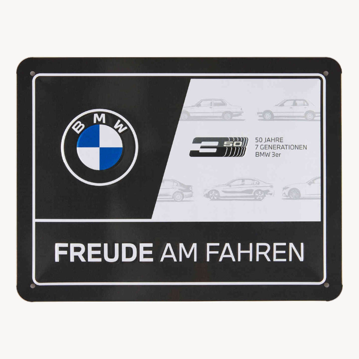 BMW Metal Skilt - FREUDE AM FAHREN