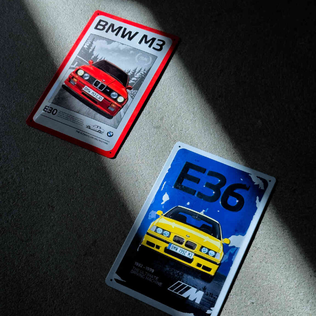 BMW Metal Skilt - BMW M3 E36
