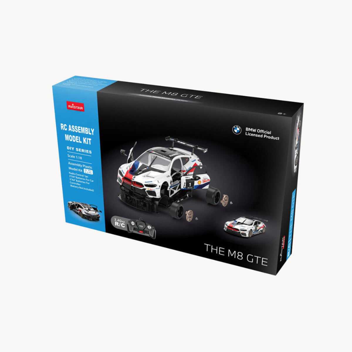 BMW - M8 GTE Fjernstyret Bil (1:18)