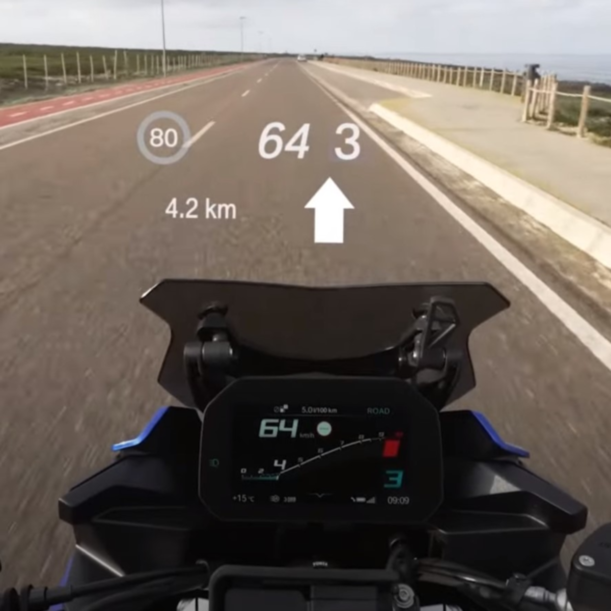BMW Motorrad - ConnectedRide Smartglasses - Sort