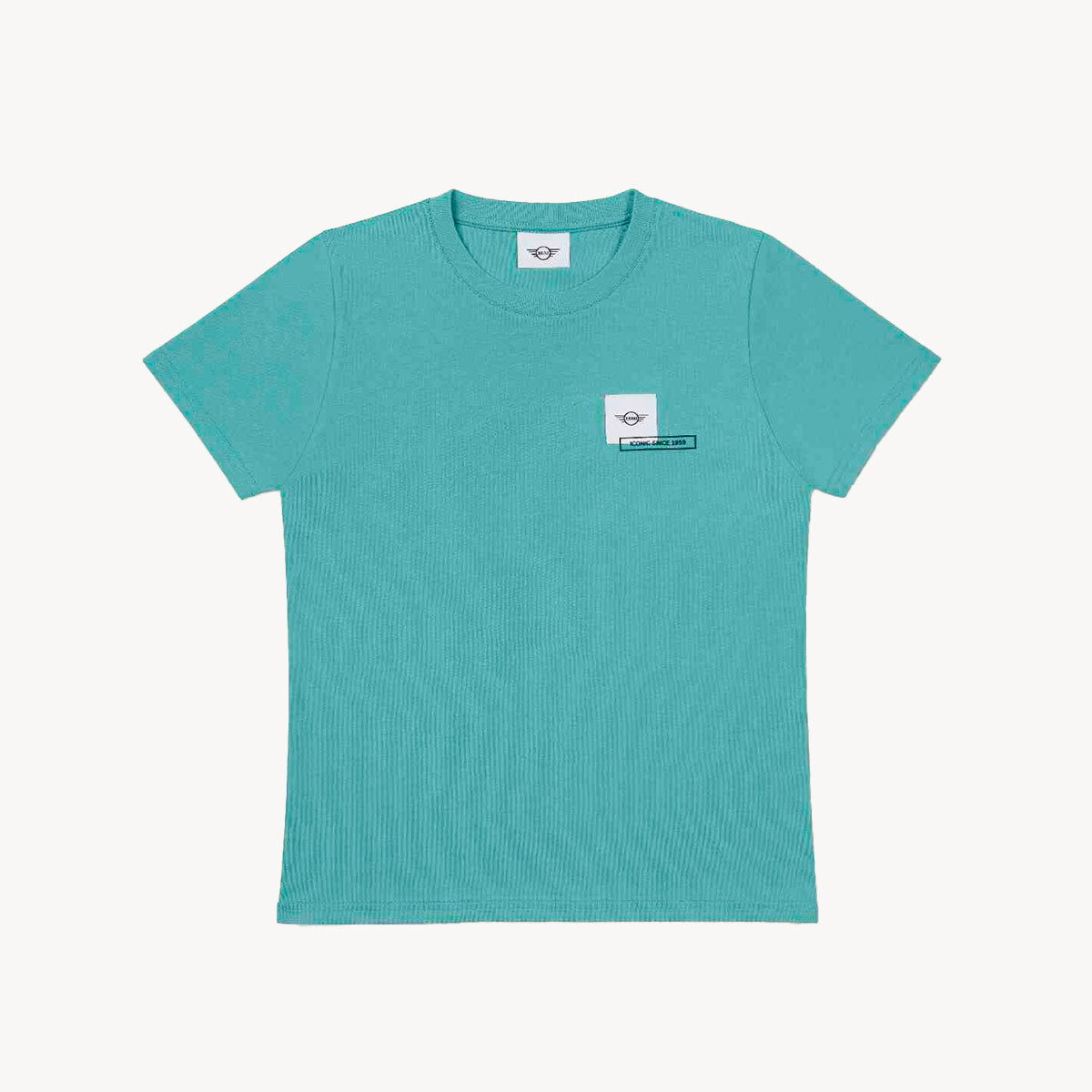 MINI - Badge T-Shirt Kvinde - Grøn