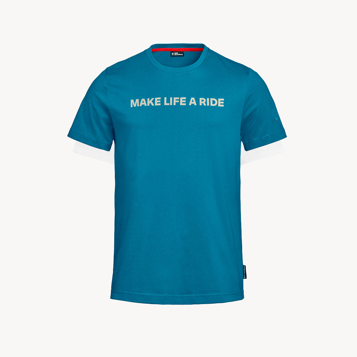 BMW Motorrad - "Make Life a Ride" T-shirt - Blå