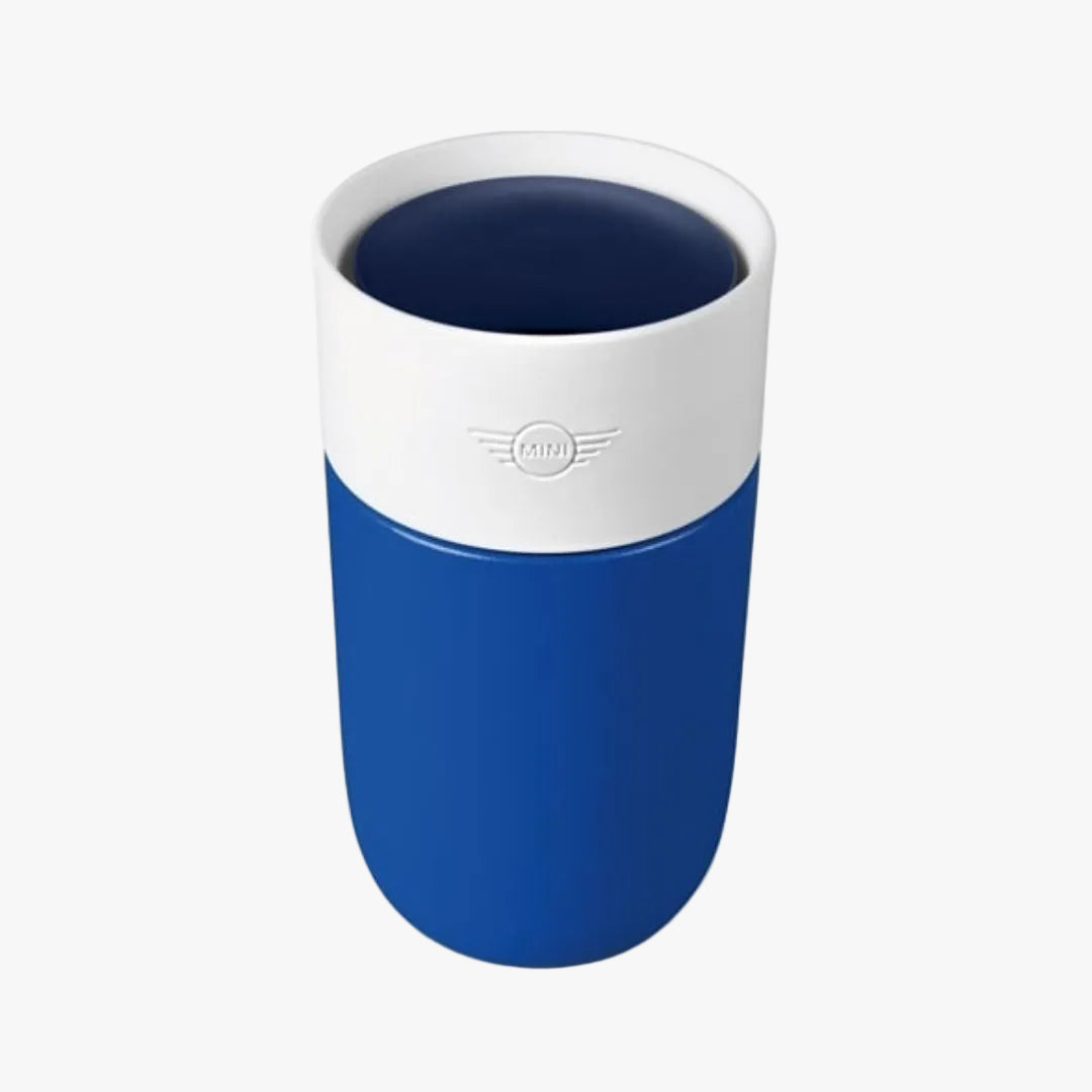 MINI - Termokrus med farveblok 300ml - Blå