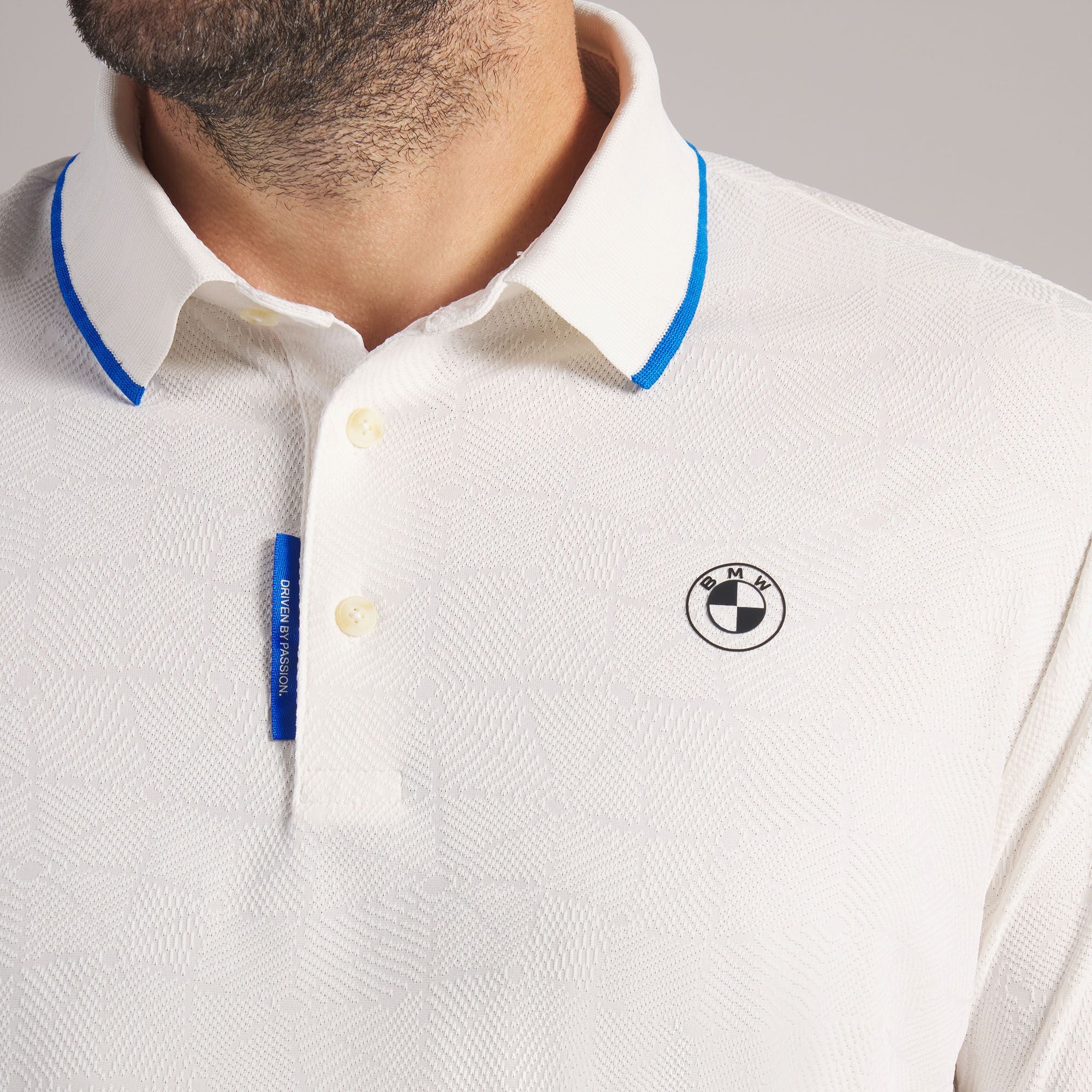 BMW - Golf Polo Mænd - Hvid