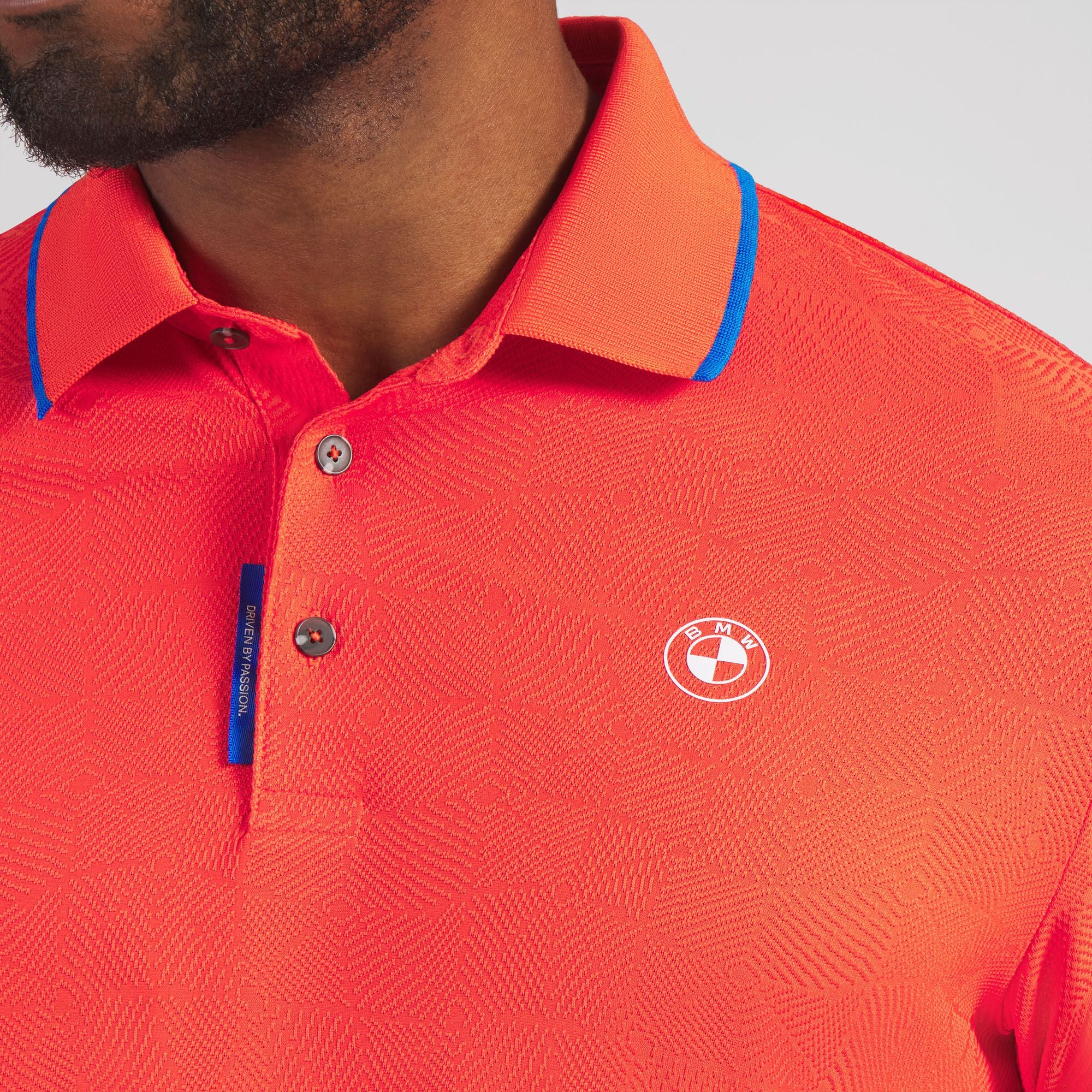 BMW - Golf Polo Mænd - Orange