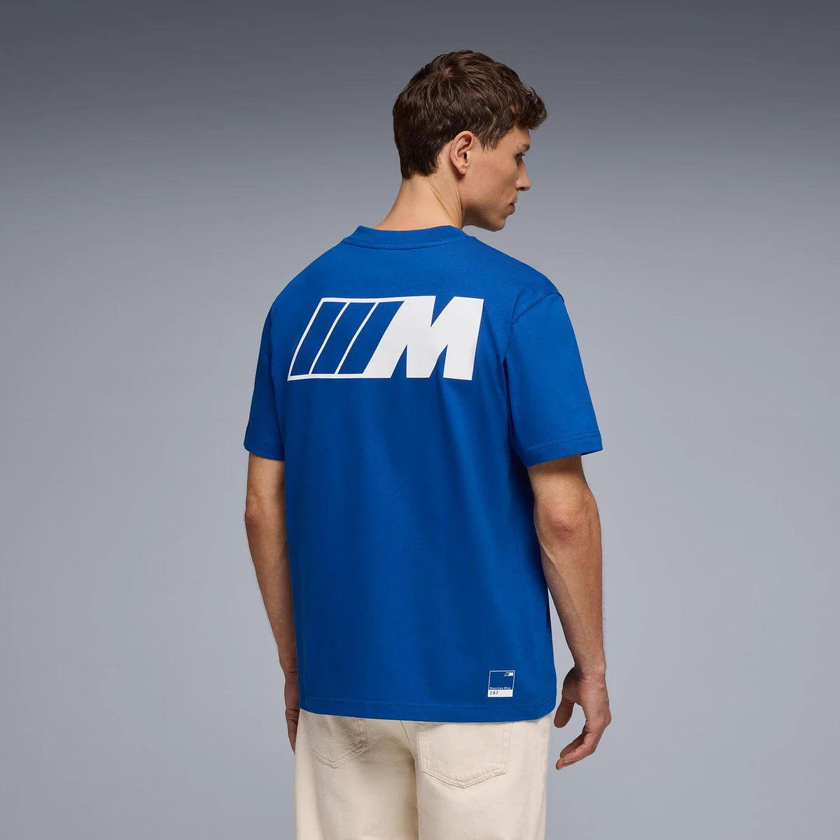 BMW - T-shirt logo reverse blå