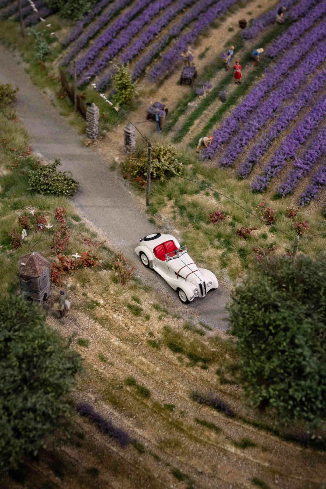 BMW 328 Miniature Modelbil (1:64)