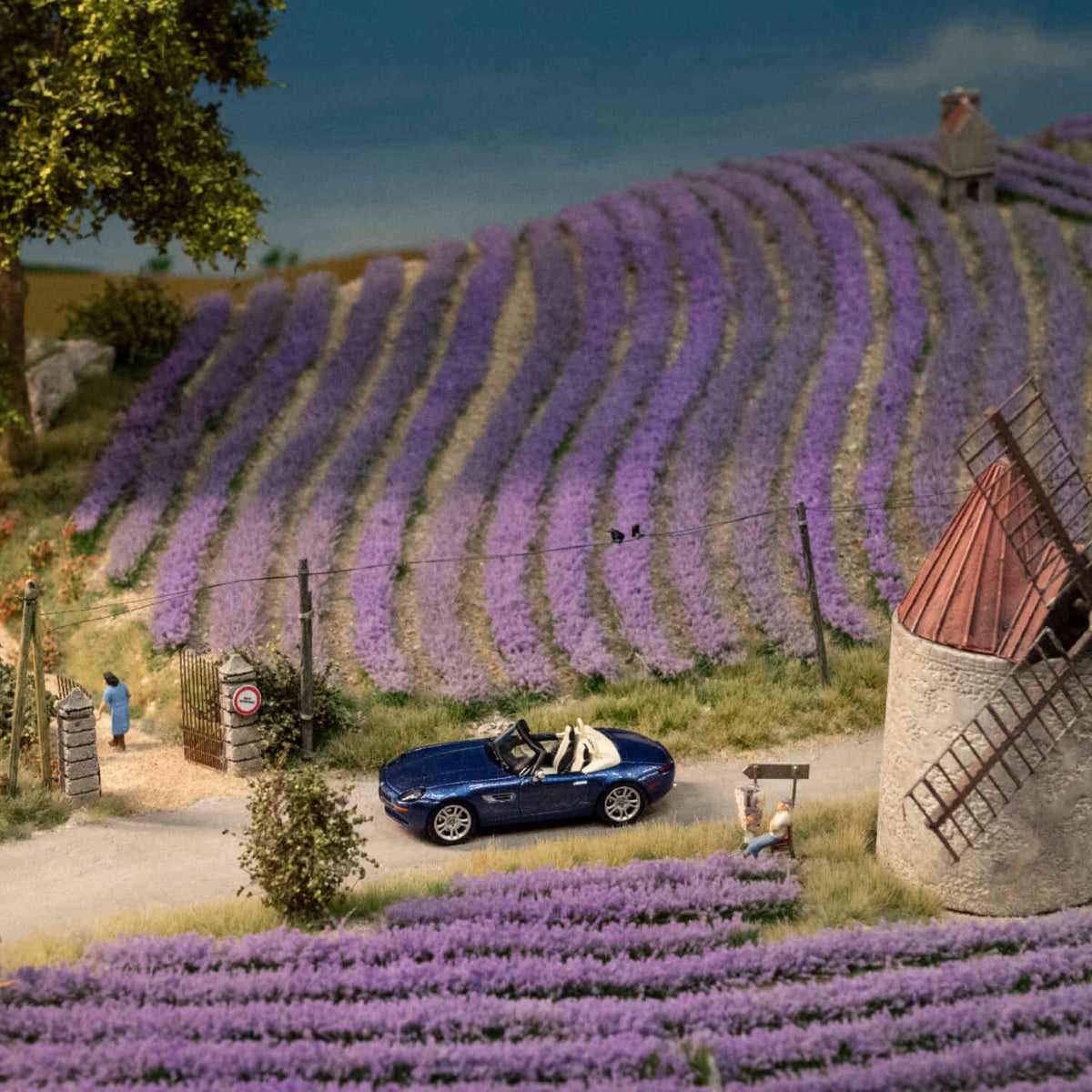 BMW Z8 Miniature Modelbil (1:64)