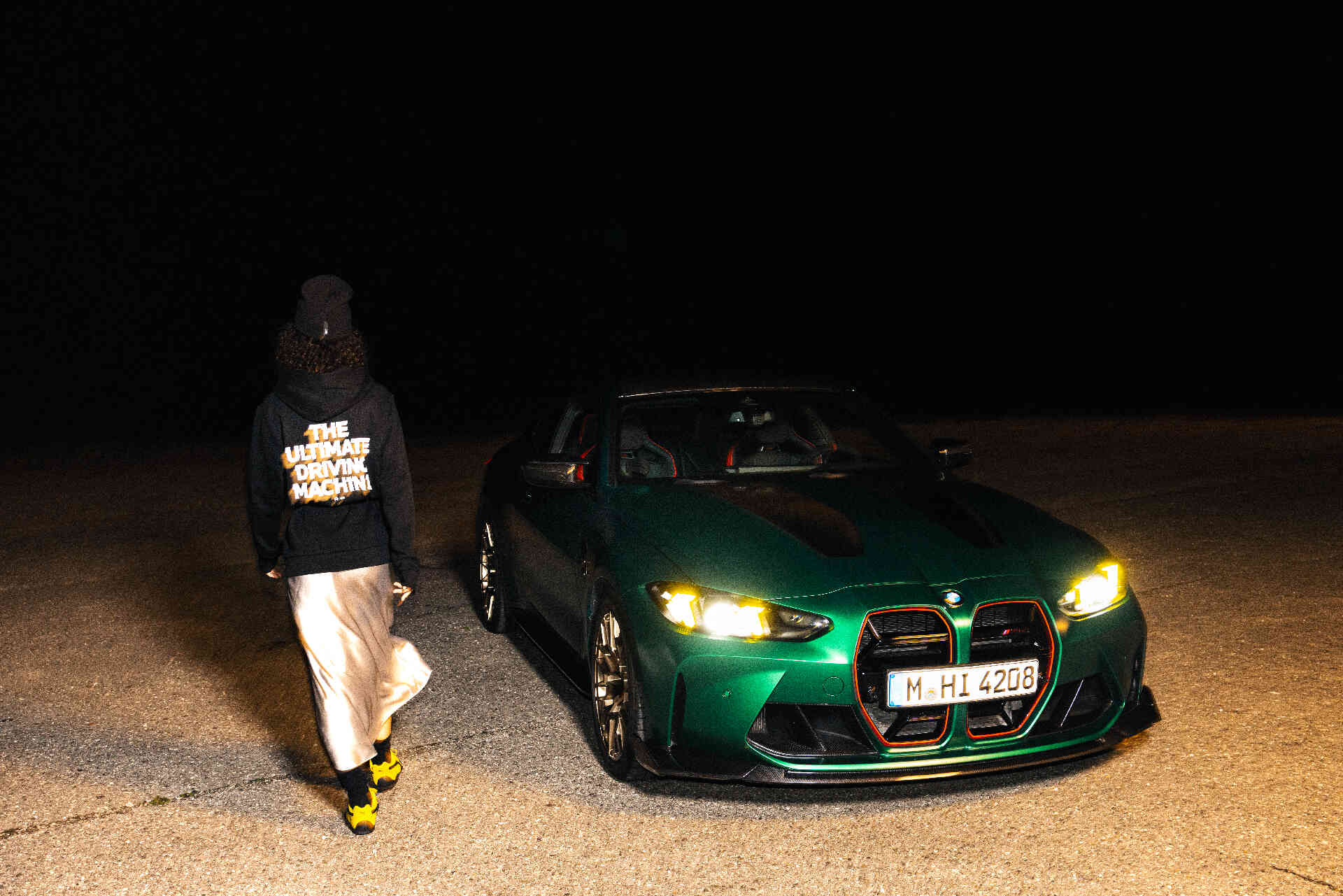 BMW - Hoodie The Ultimate Driving Machine  - Sort