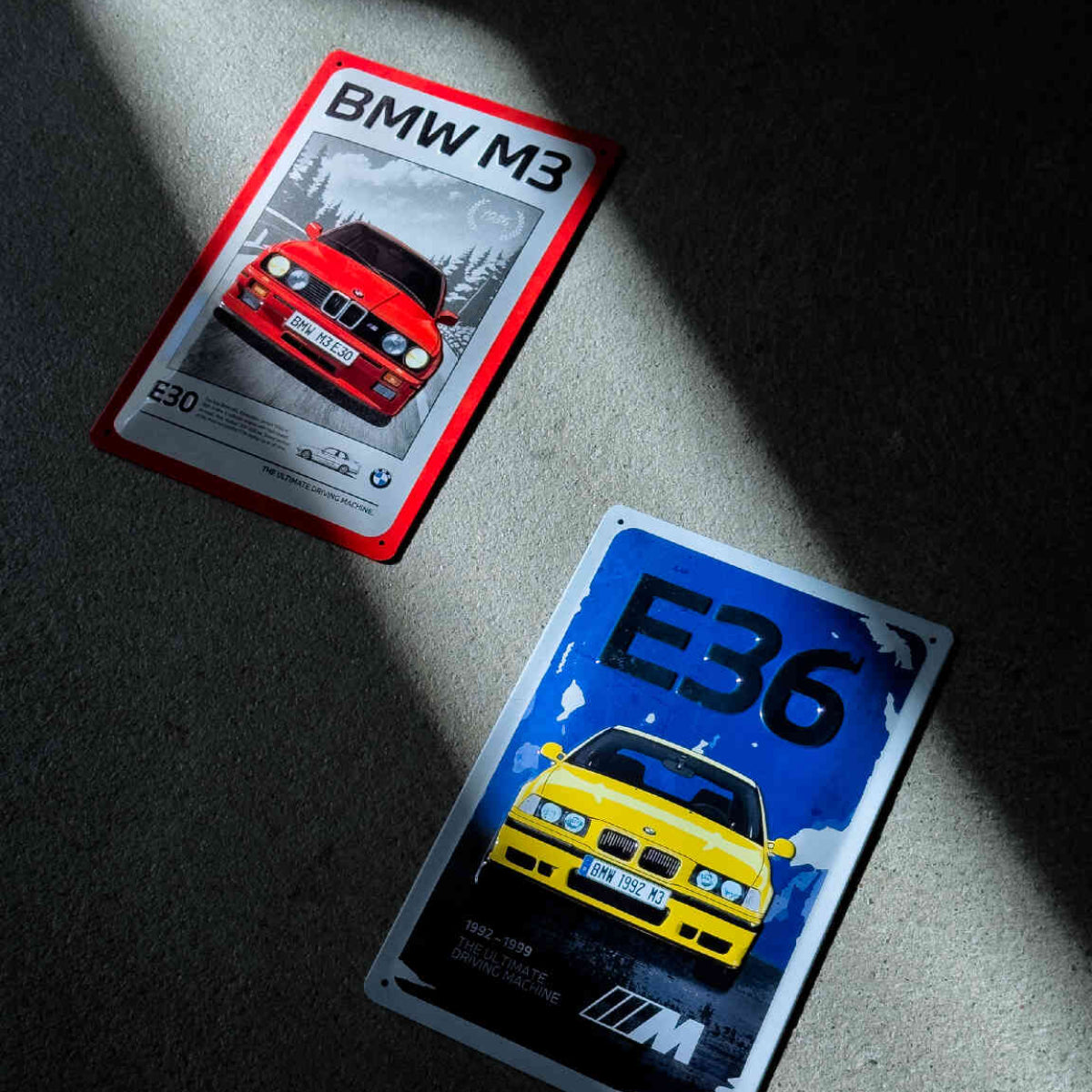 BMW Metal Skilt - BMW M3 E30