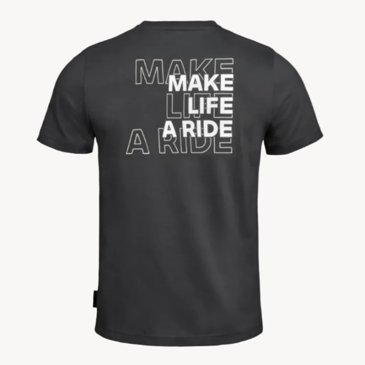 BMW Motorrad - Make Life a Ride T-shirt - Sort