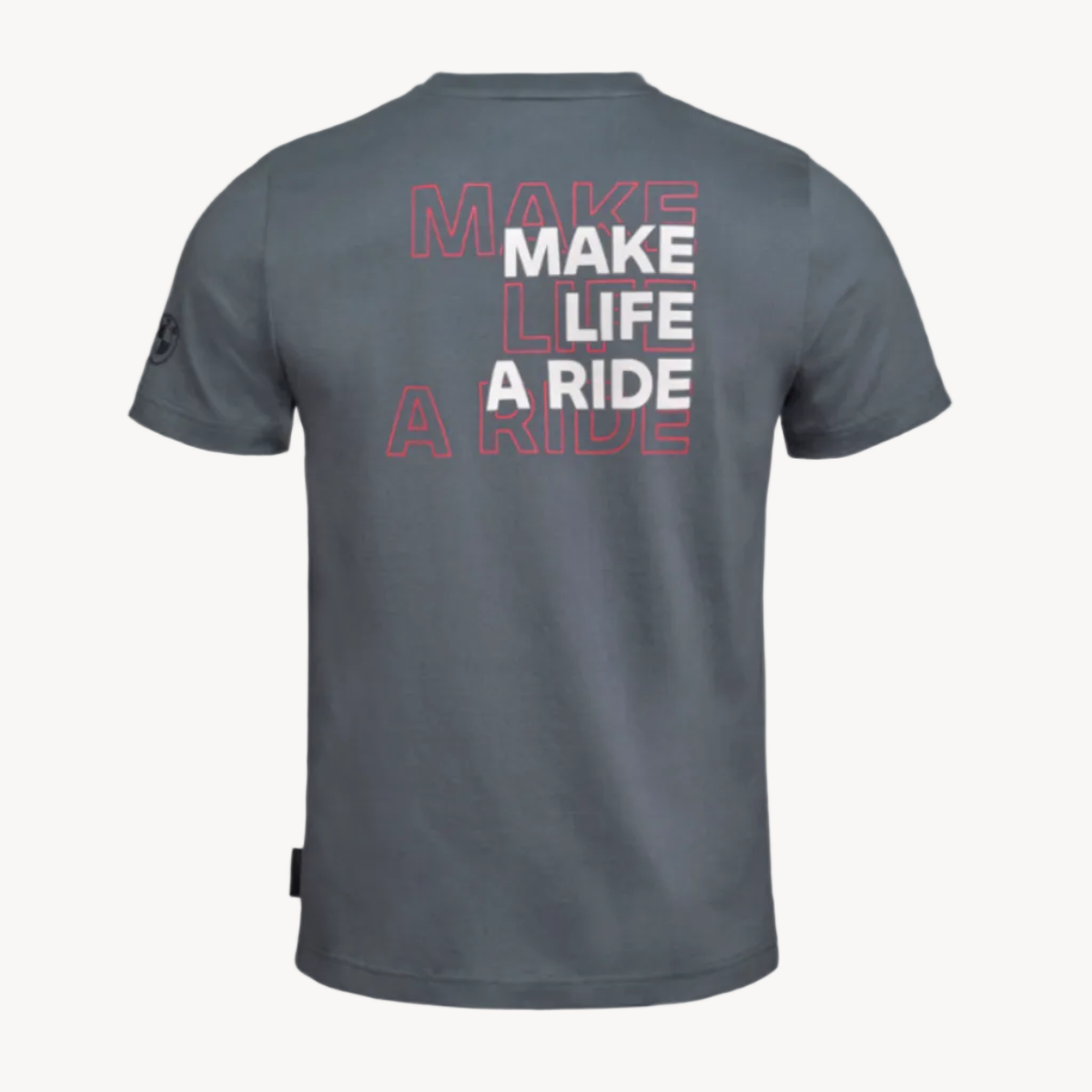 BMW Motorrad - Make Life a Ride T-shirt - Grå