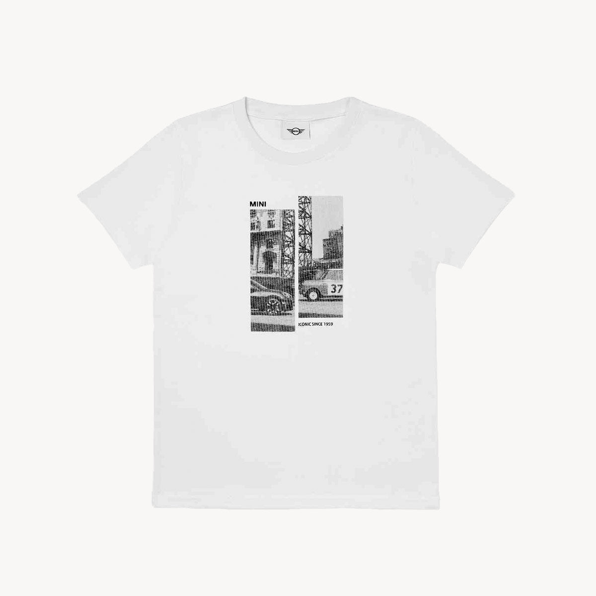 MINI - Graphic T-Shirt Kvinde - Hvid