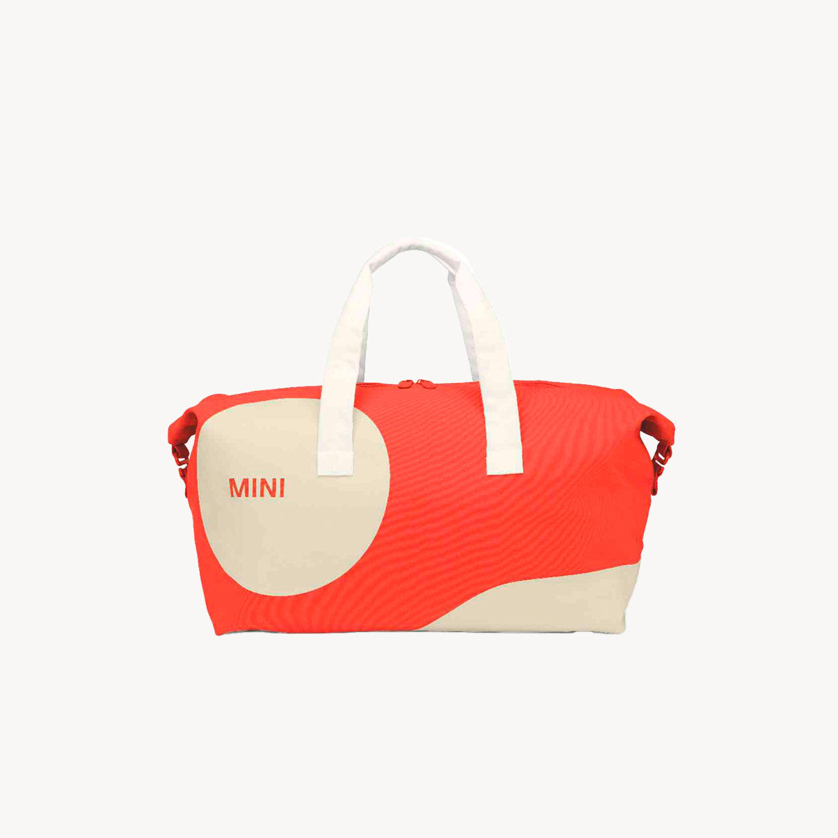 MINI - Duffelbag - Rød/Beige