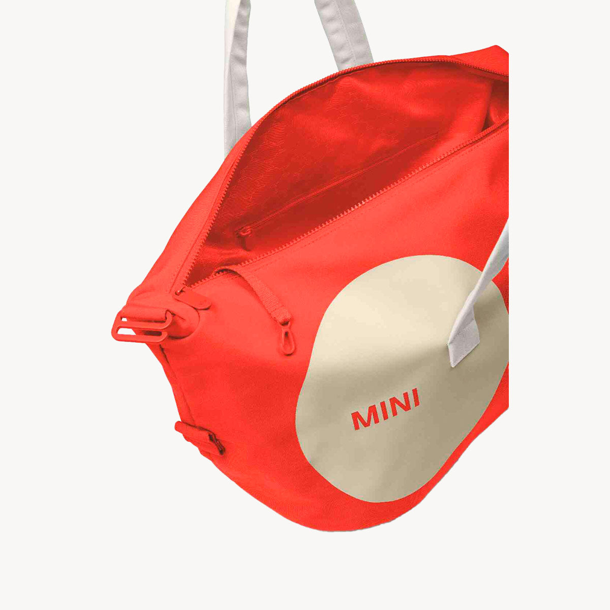 MINI - Duffelbag - Rød/Beige
