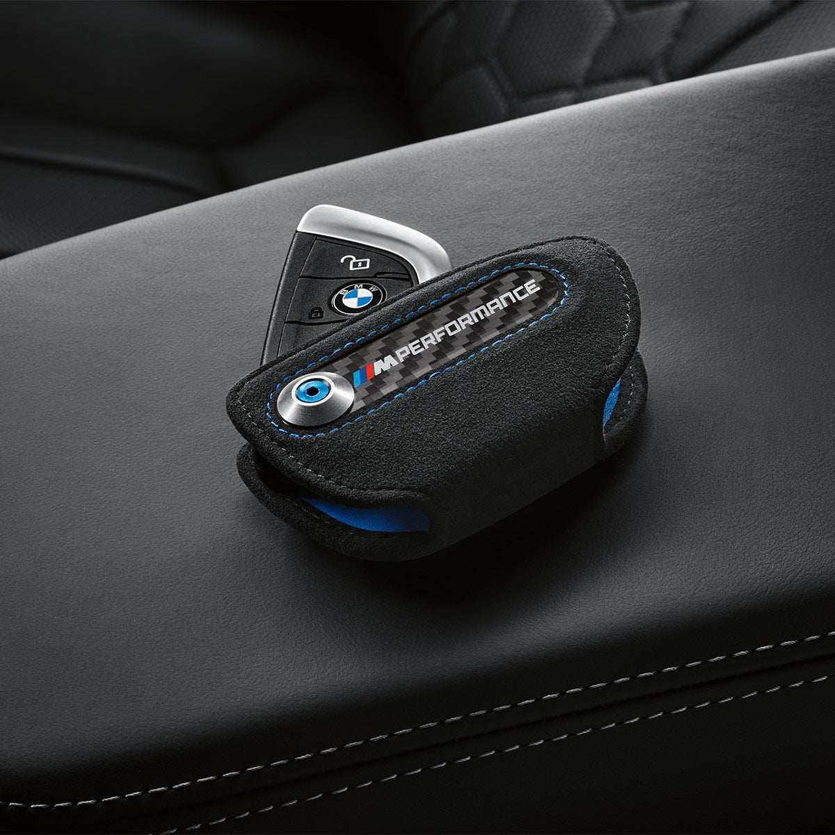 BMW - M Performance Nøgleetui i Alcantara/Carbon